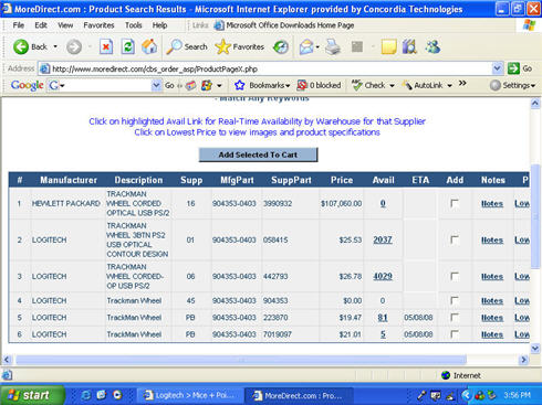 Pricing for Logitech TrackMan trackball